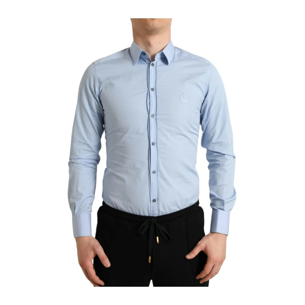 Dolce & Gabbana Men's Blue Sky Formal Dress Shirt - Formal Shirts - Xs - Shirts