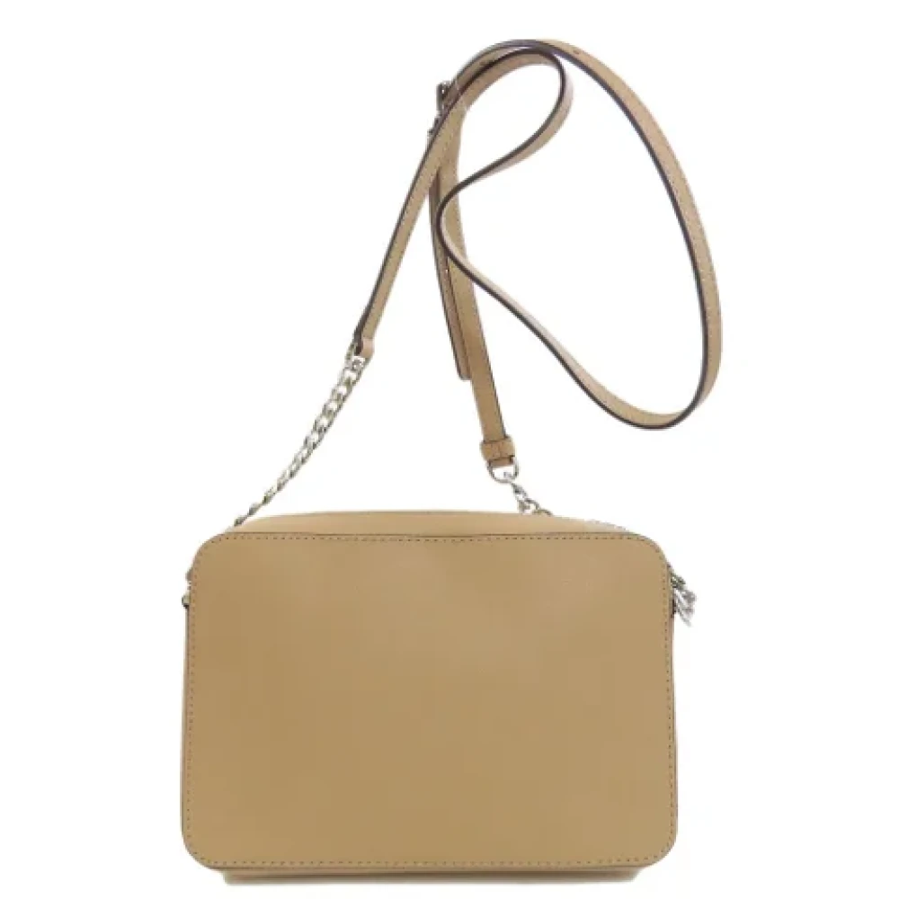 Michael Kors Pre-owned Plastic shoulder-bags Beige Dames