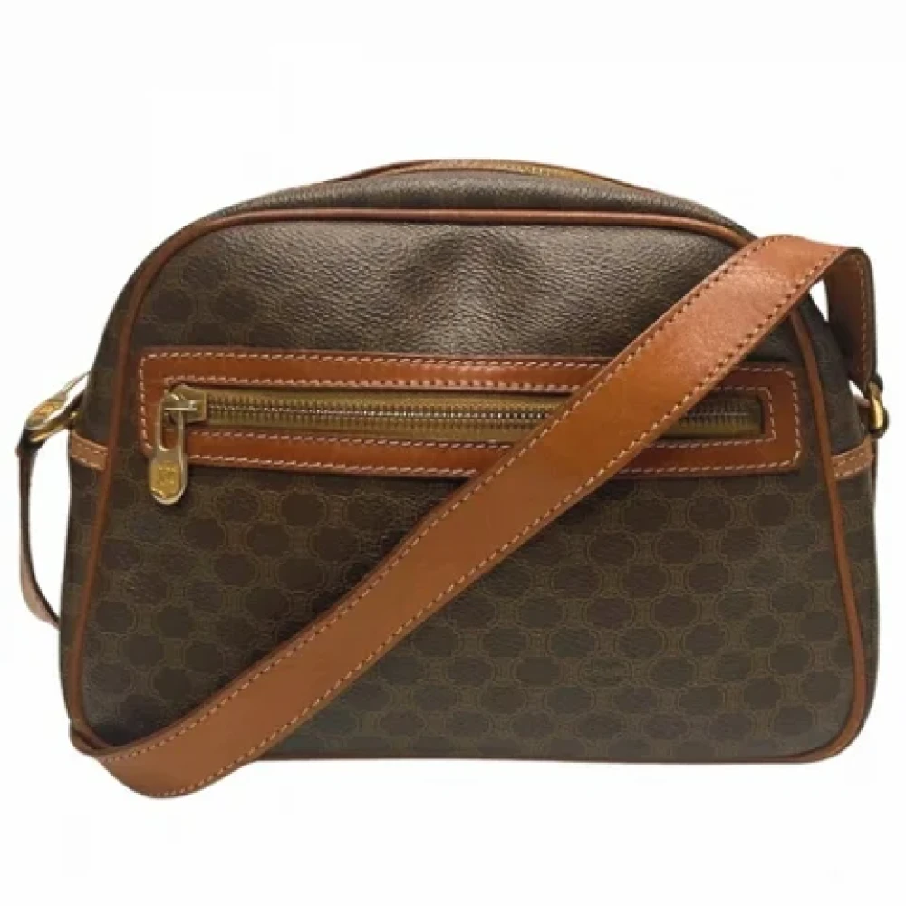 Celine Vintage Pre-owned Plastic celine-bags Brown Dames