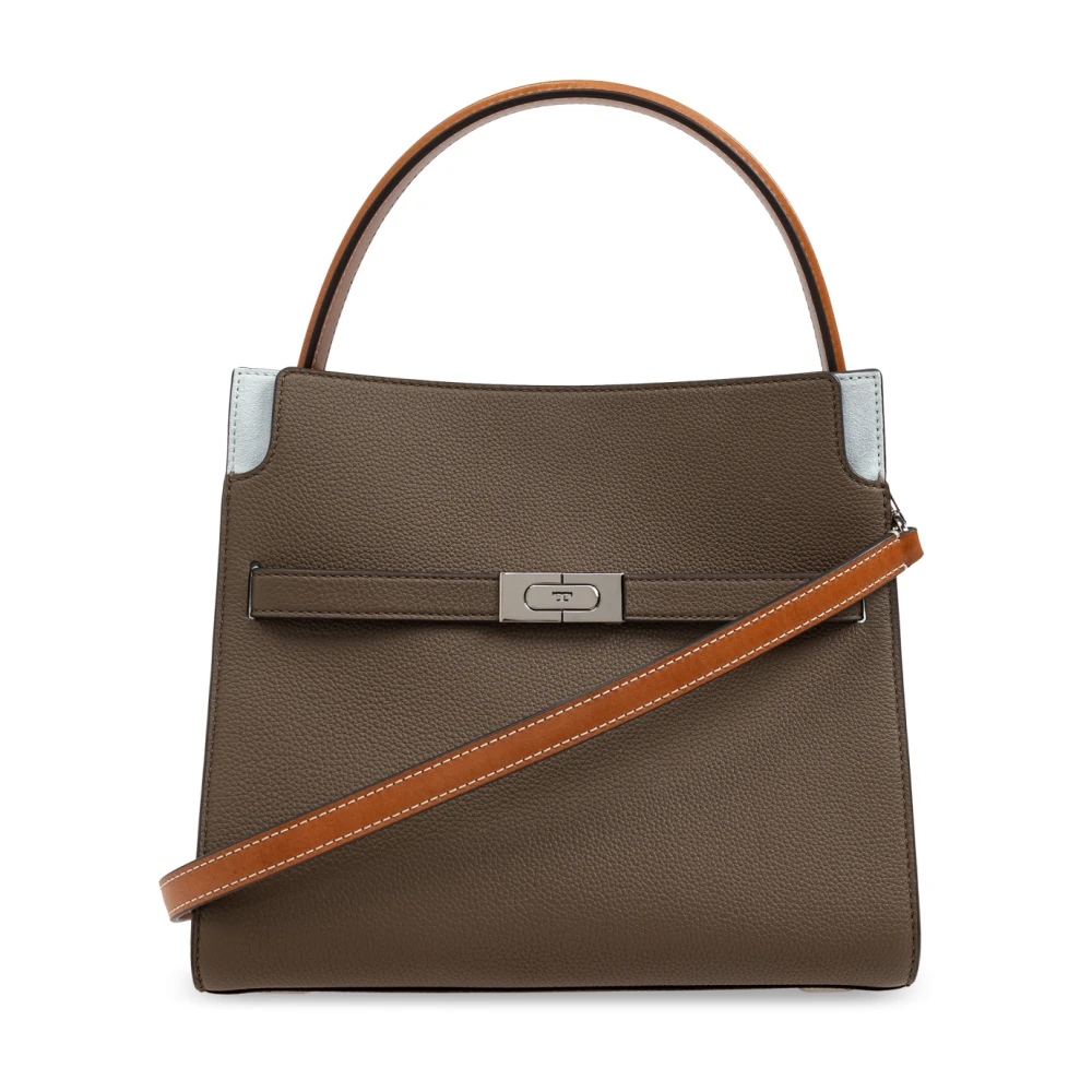 TORY BURCH Schoudertas Lee Radziwill Brown Dames