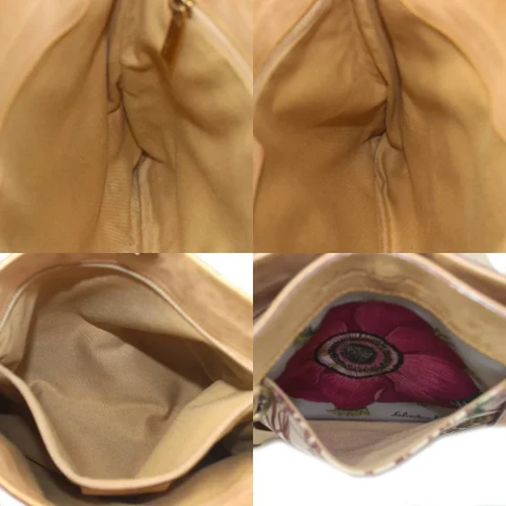 Salvatore Ferragamo Pre-owned Fabric shoulder-bags Multicolor Dames