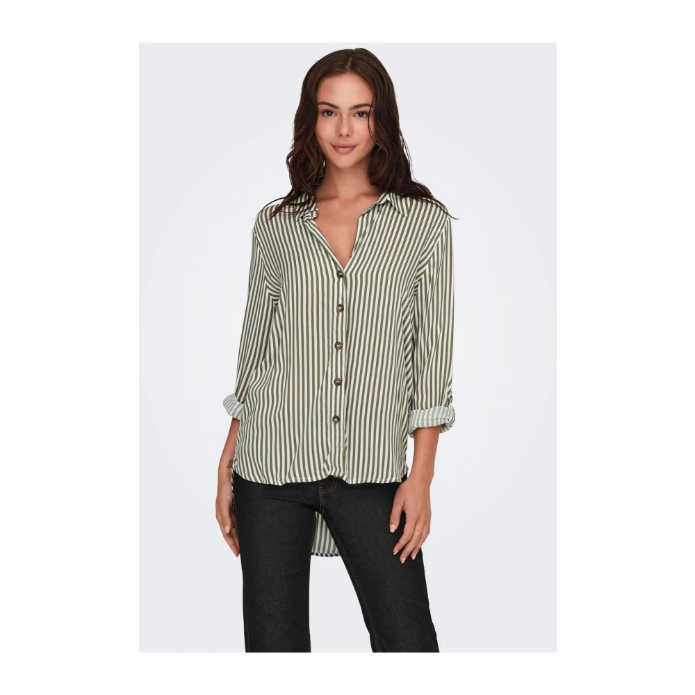 Jacqueline de Yong Lange Mouw Laurel Blouse Vrouwen Green Dames