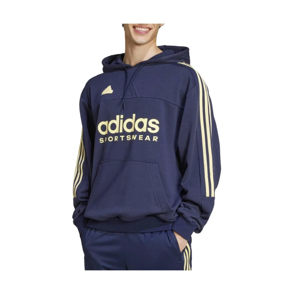 Adidas Klassieke Hoodie Model Blue Heren