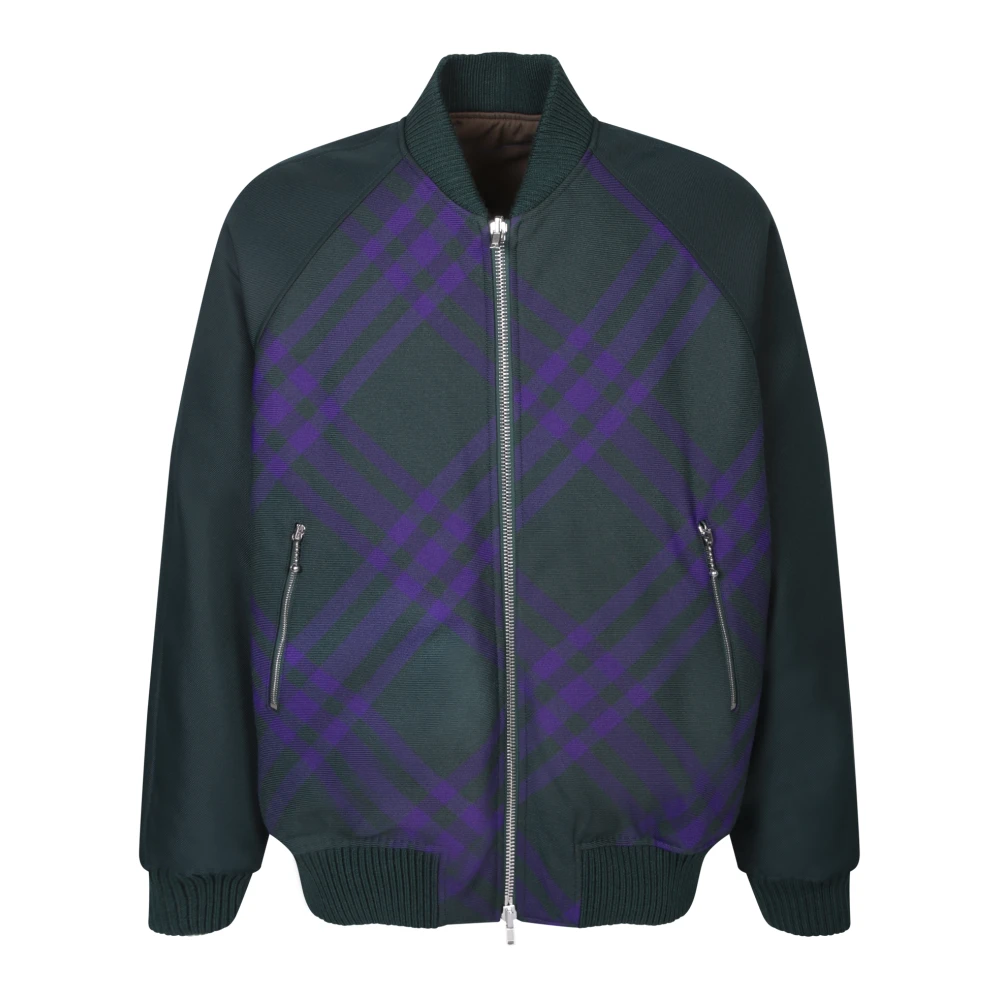 Burberry Men's Green Equestrian Jacket Aw23