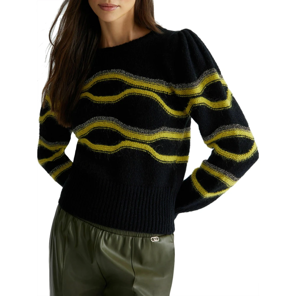 Liu Jo Groene Trui met Patroon Green Dames