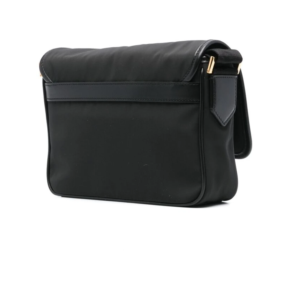 Tom Ford Zwarte Foldover Bum Bag Black Heren