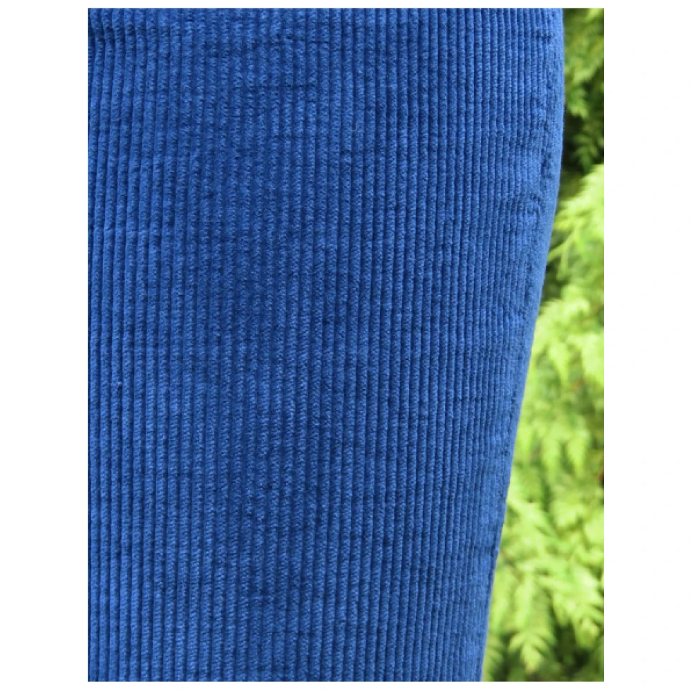 Denim Studio Maisie Corduroy Broek Blauwe Schemering Blue Dames