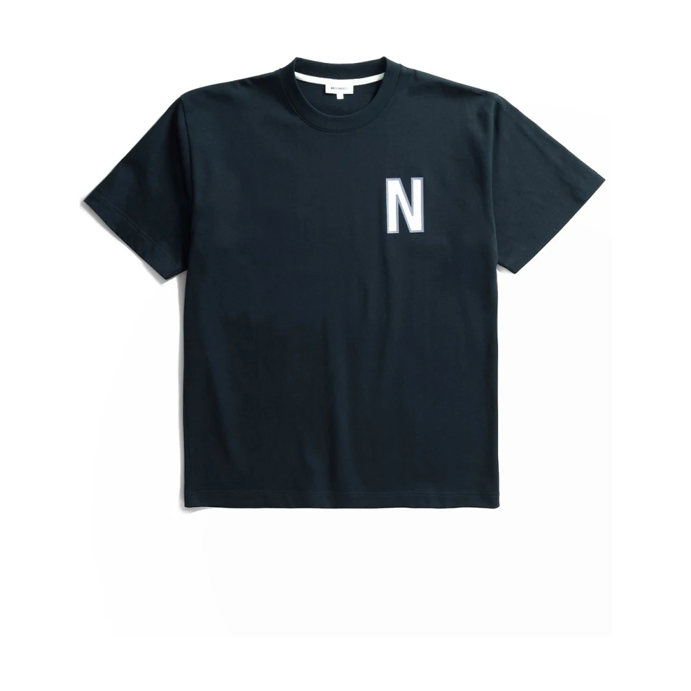Norse Projects T-Shirts Blue Heren