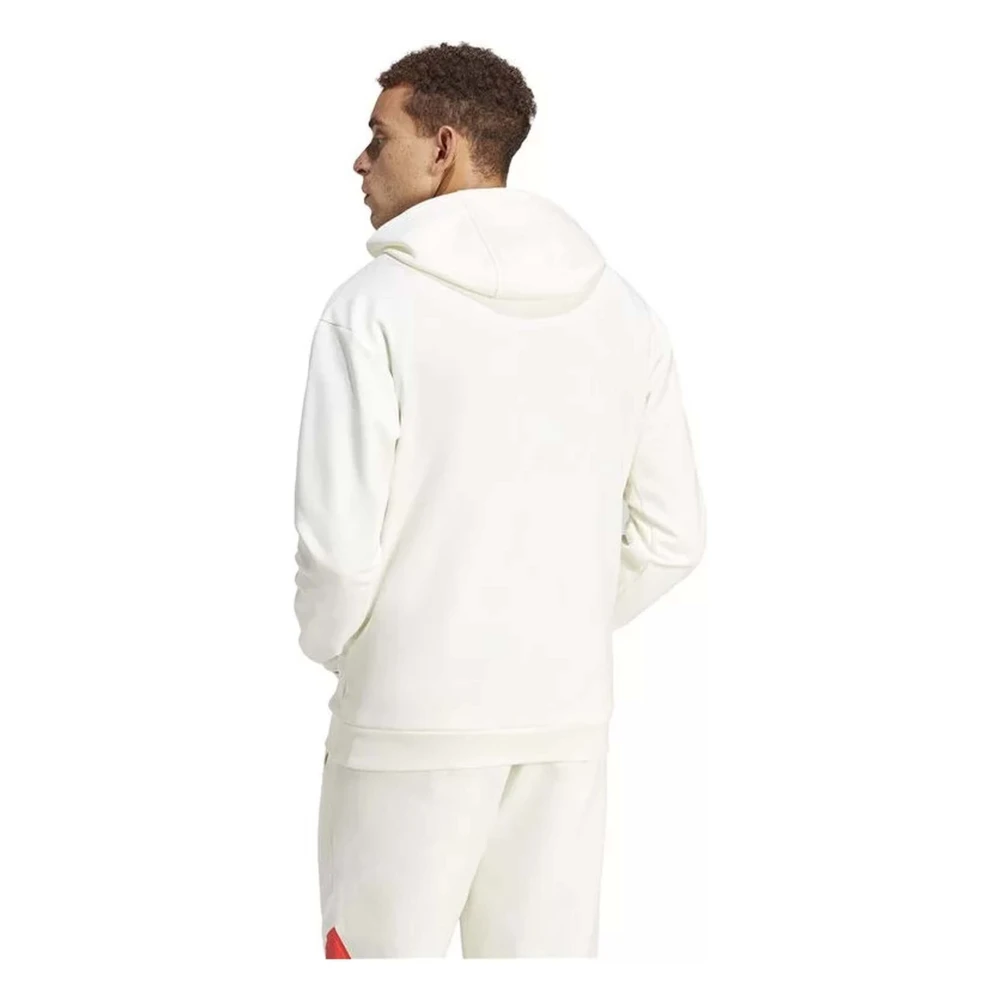 Adidas Toekomstige iconen hoodie White Heren