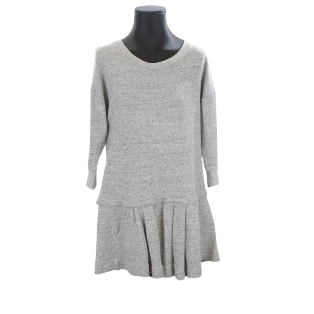 Isabel Marant Pre-owned Cotton dresses Gray Dames