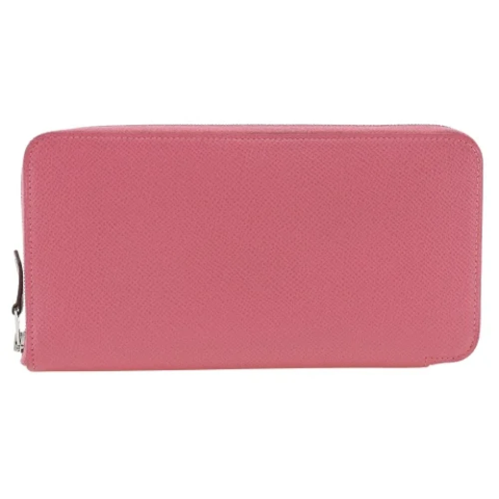 Hermès Vintage Pre-owned Leather wallets Pink Dames