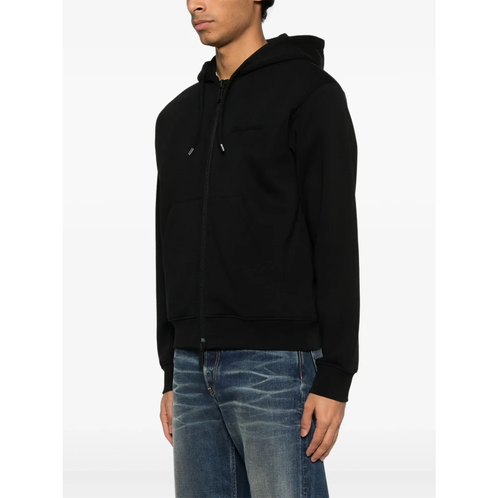 Dsquared2 Zwarte Truien voor Mannen Black Heren