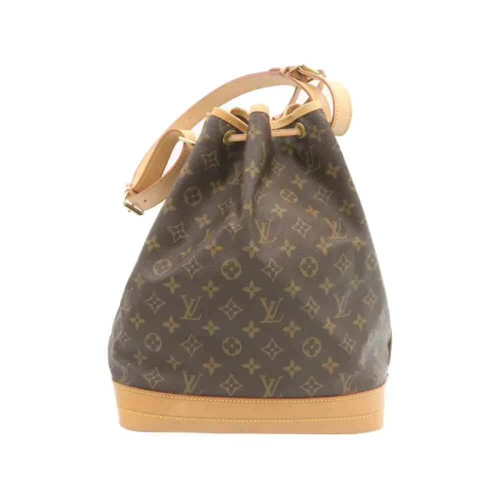 Louis Vuitton Vintage Gianni Versace Zwarte Patent Leren Handtas Brown Dames