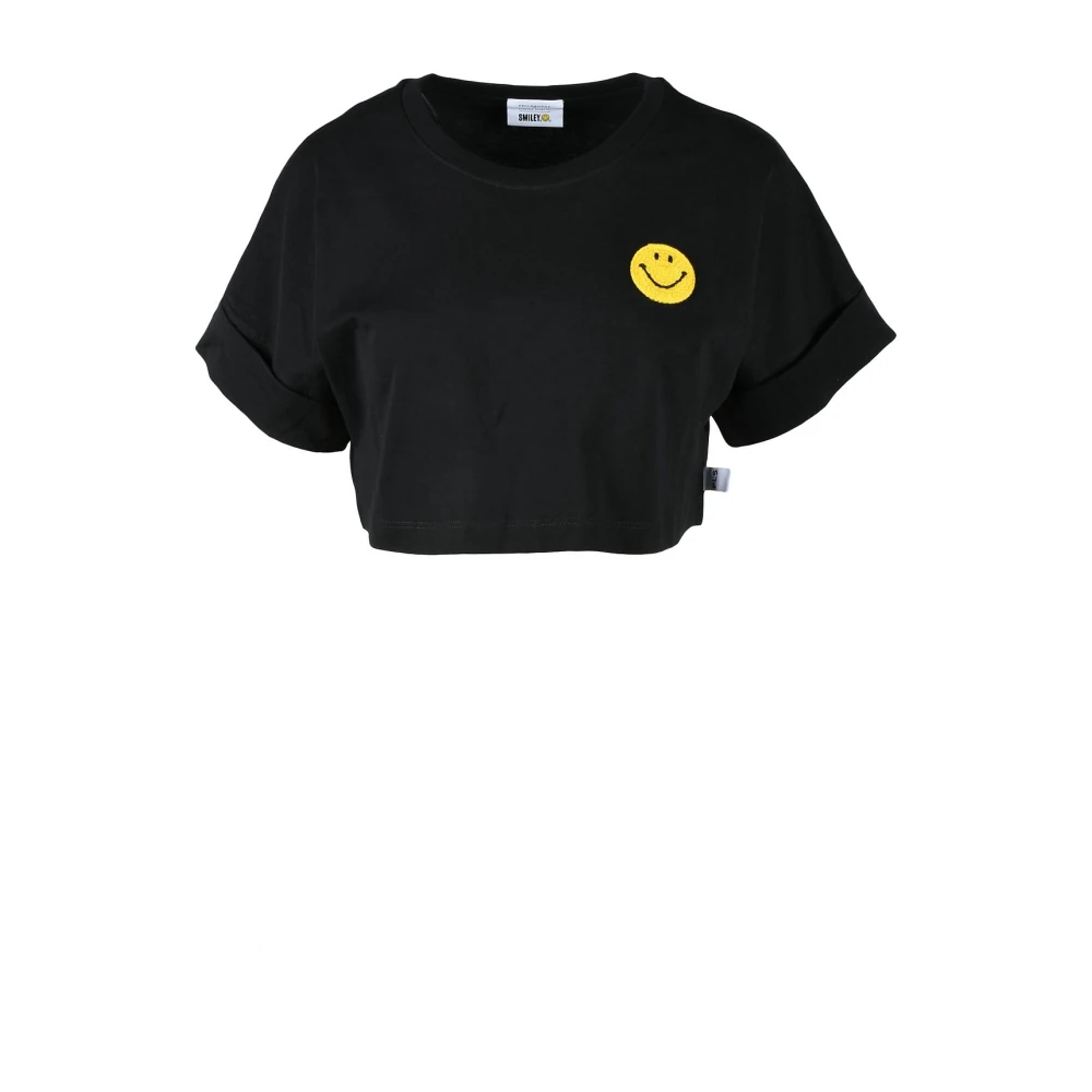 Philosophy di Lorenzo Serafini Zwart T-shirt uit de Philosophy Collection Black Dames