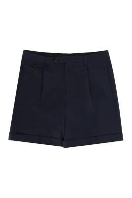 Cotton Tailored Shorts