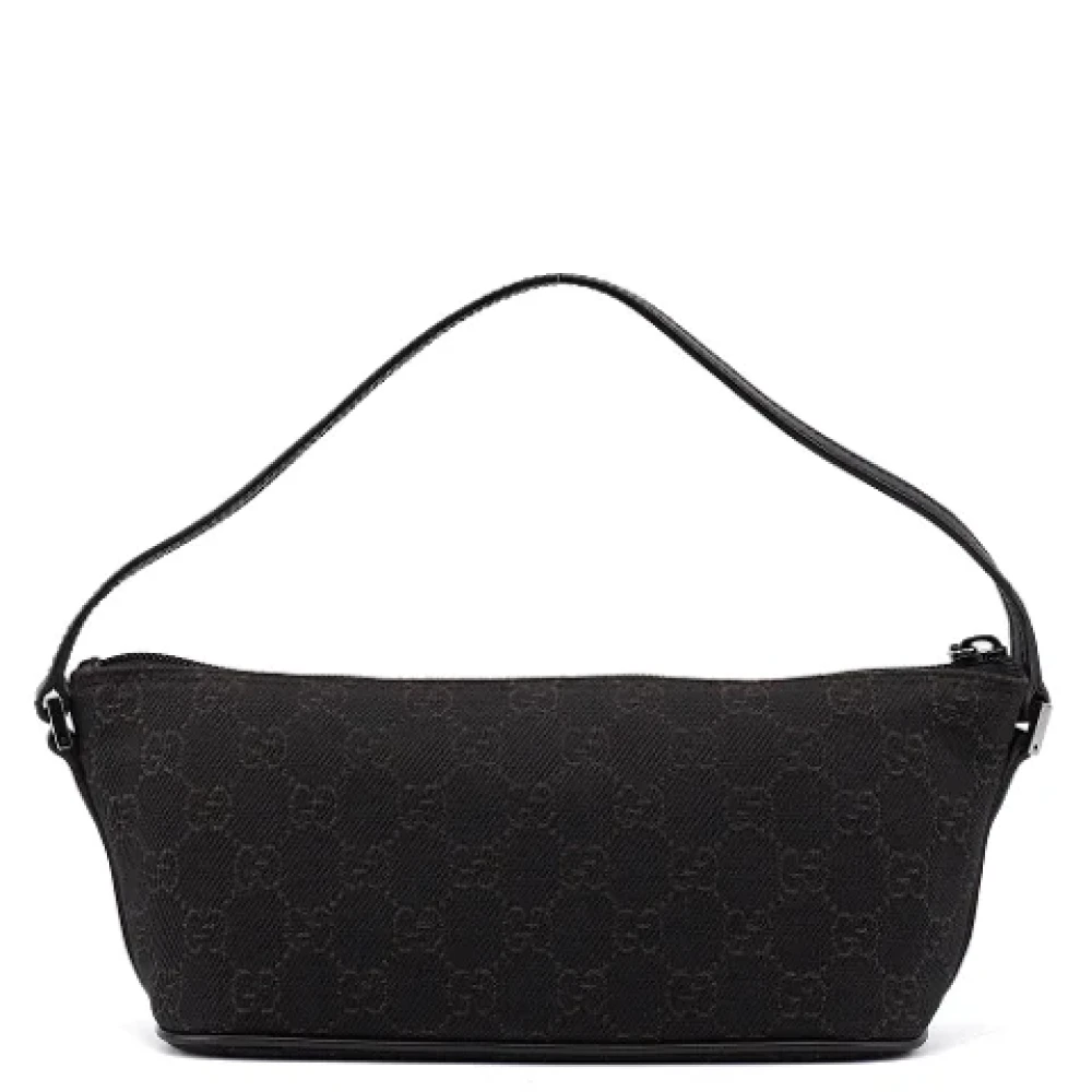 Gucci Vintage Pre-owned Leather handbags Brown Dames
