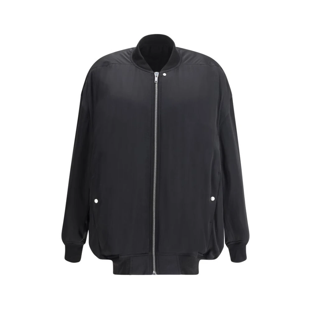 Rick Owens Urban Bomberjack met Dubbele Rits Black Dames
