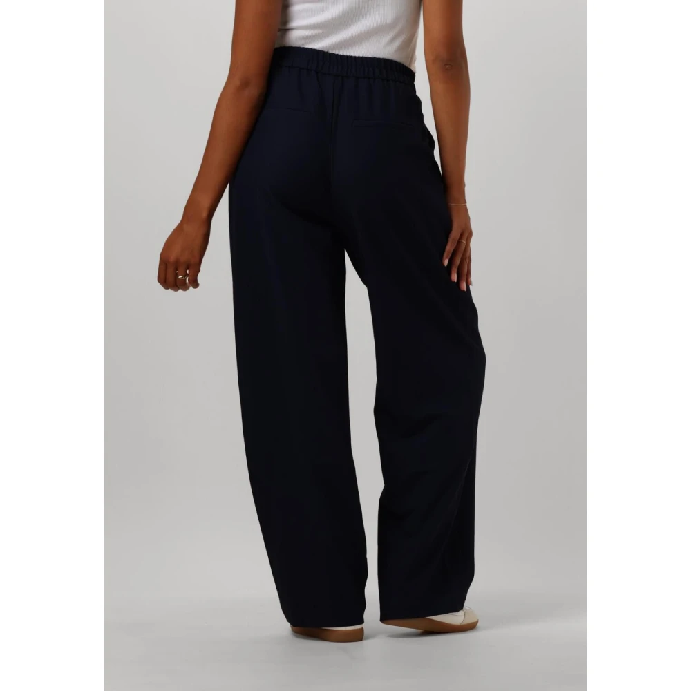 Y.A.S Wijde Broek Dakota Blue Dames