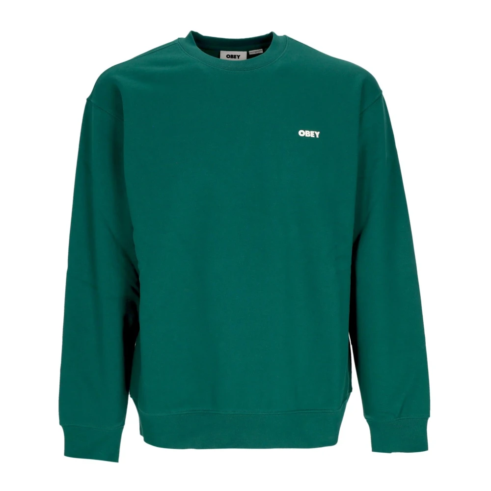 Adventure Green Crew Fleece Sweater