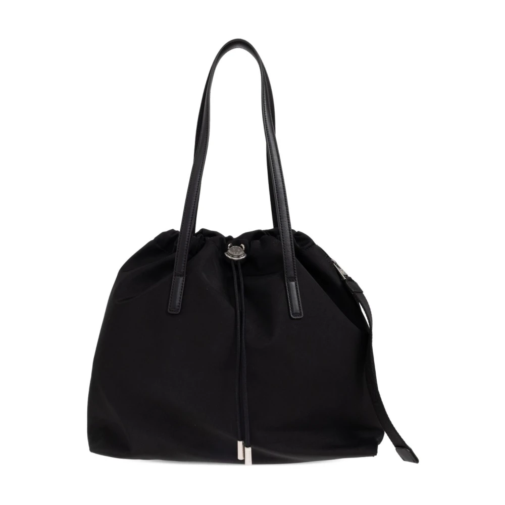 Moncler Women's Black Shopping Bags, One Size, Tote Bag