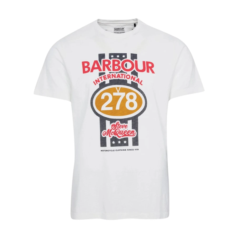 Barbour - Tops > T-Shirts - White - Barbour - Modalova