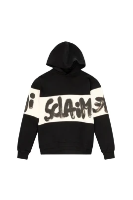 Hoodie med logoband