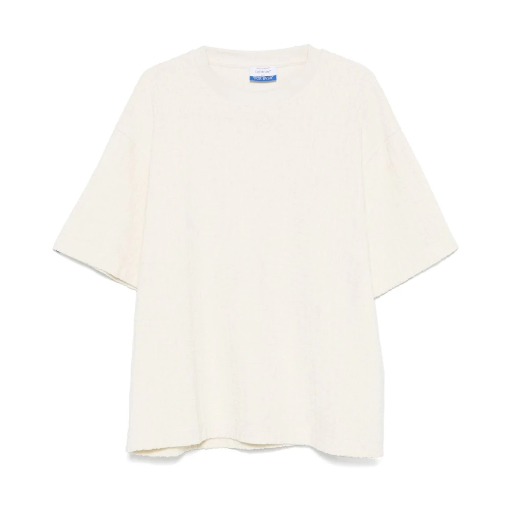 Off White Beige T-shirts en Polos Beige Heren