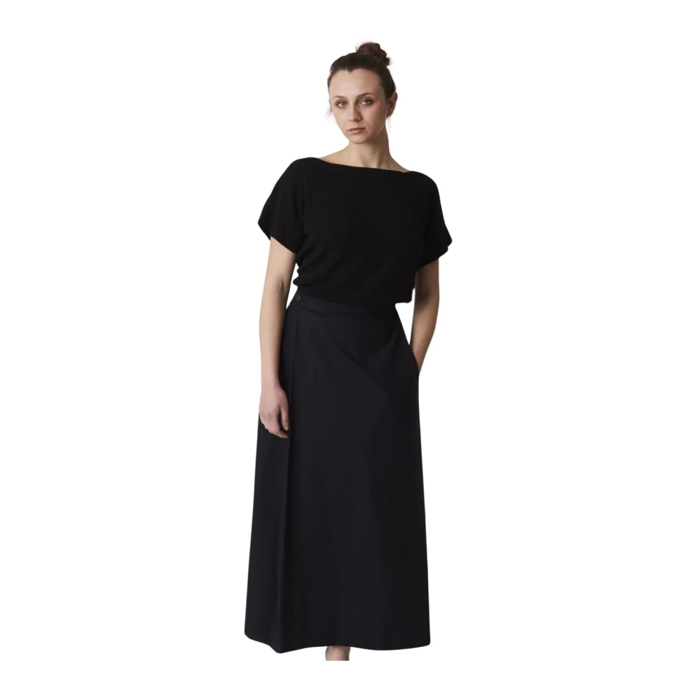 Alpha Studio Dames Crew Neck TShirt Black Dames