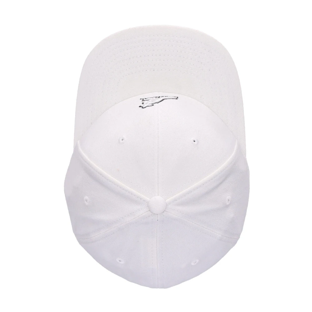 Kangol Flexfit Gebogen Klep Pet Wit Zwart White Heren