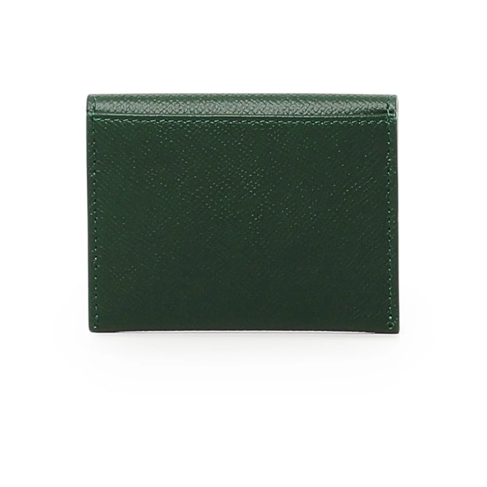 Salvatore Ferragamo Groene Portemonnee Creditcardhouder Green Dames