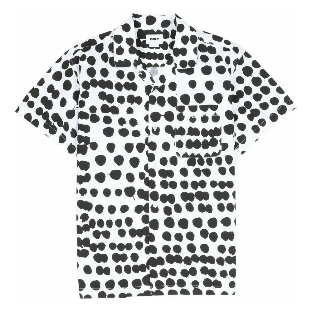 Obey Multicolor Connect Woven Shirt - Male - Short Sleeve Shirts - Xl - Shirts