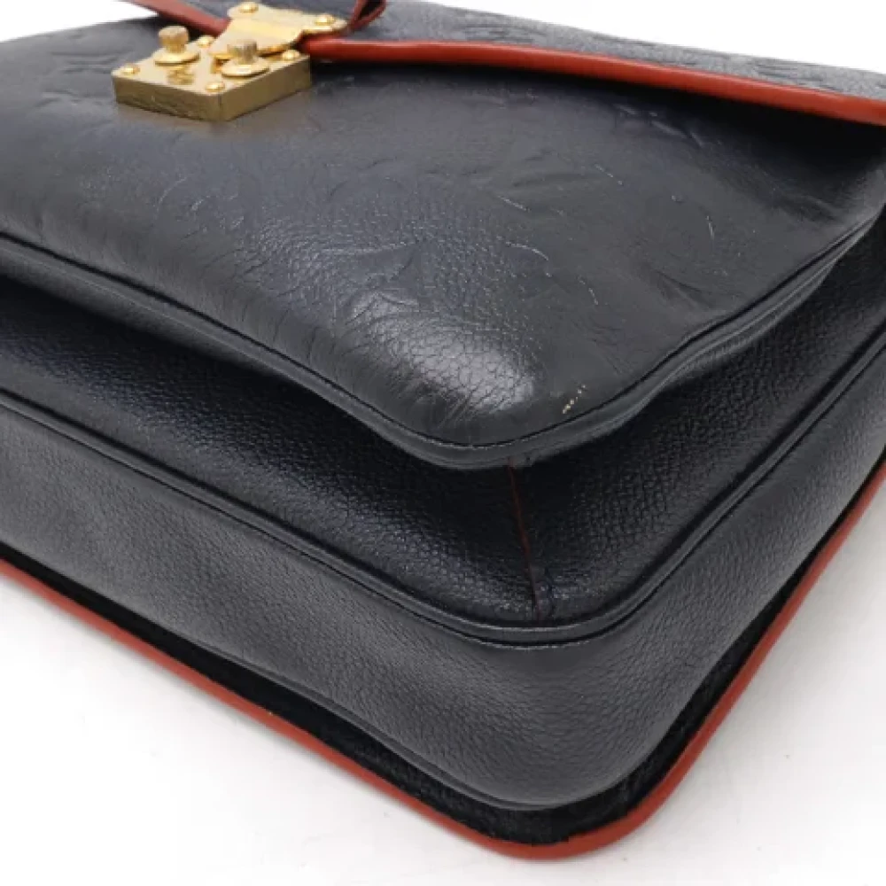Louis Vuitton Vintage Pre-owned Leather handbags Red Dames