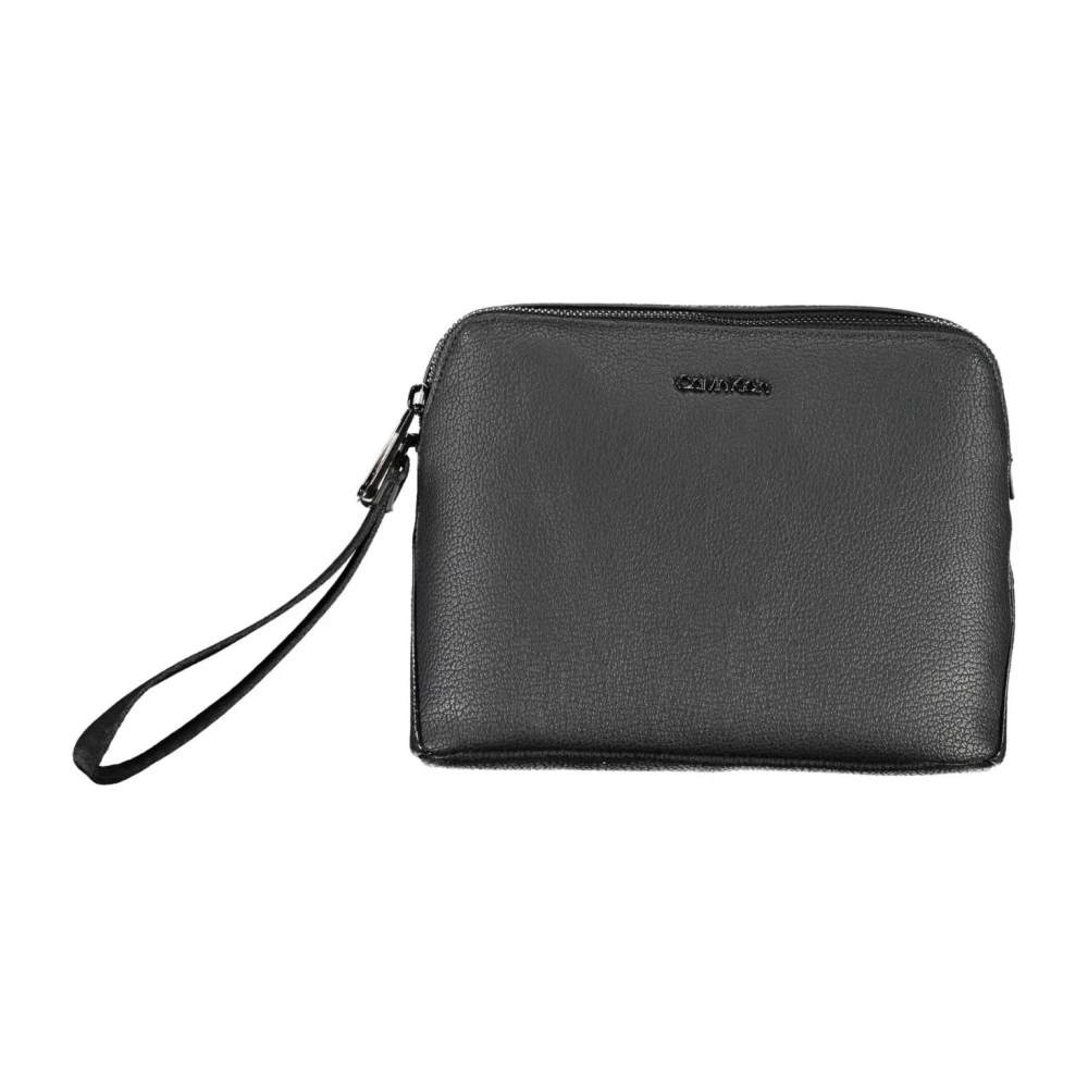 Calvin Klein Herr Svart Clutch med Handrem Black, Herr