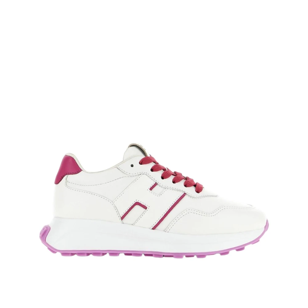 Hogan Retro-geïnspireerde sneakers Dames Schoenen Wit
