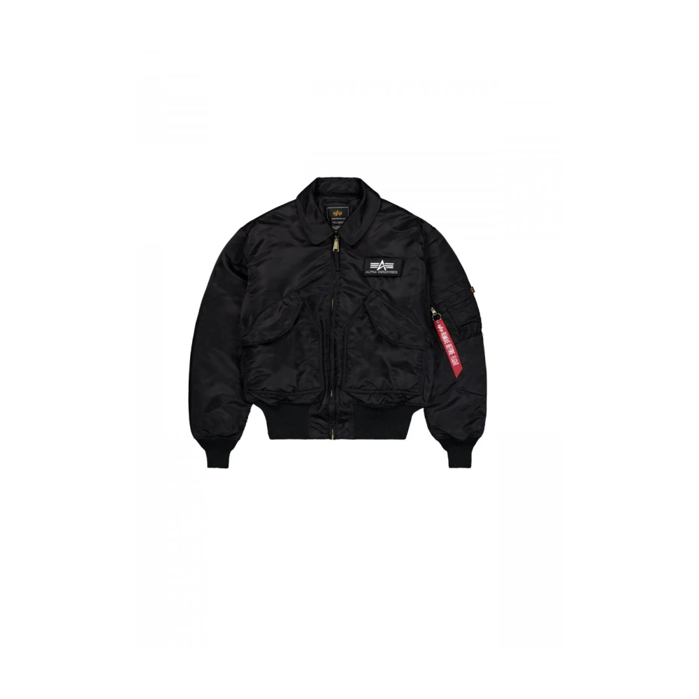 Alpha Industries , Herren, Jacken, Schwarzk, M
