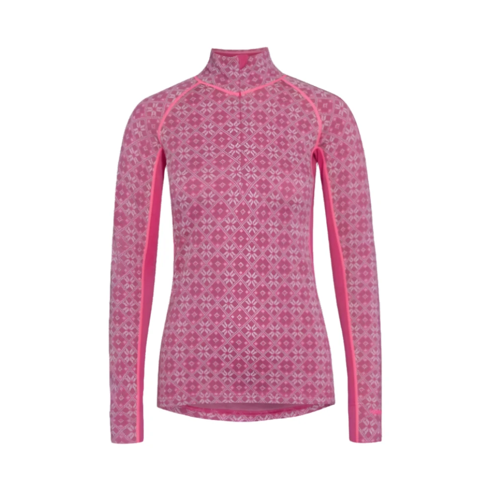 Rose Light Half Zip - Bright Pink