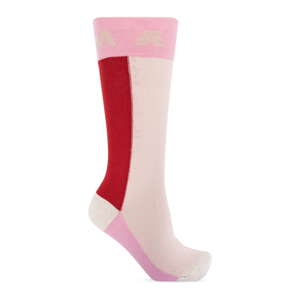 Marni Sokken met logo Pink Dames