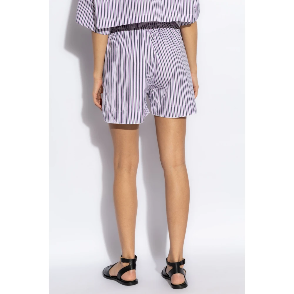 Palm Angels Gestreepte patroon shorts Multicolor Dames
