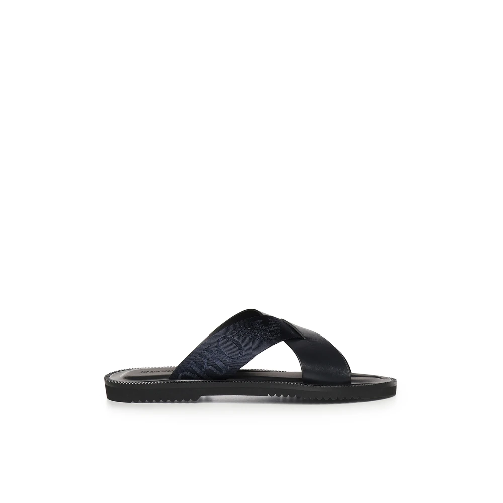 Emporio Armani Uomo Blu Scarpe, 41 Eu, New,