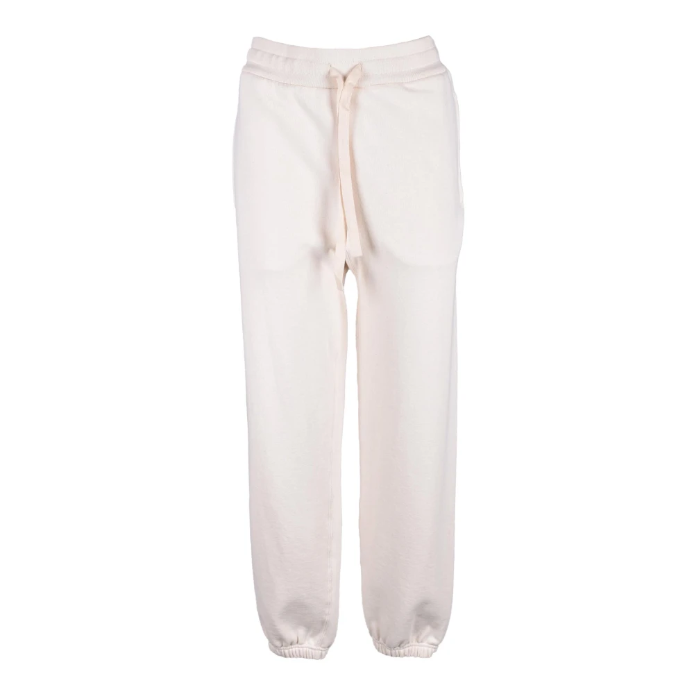 Jil Sander Katoenen Casual Broek Beige Dames