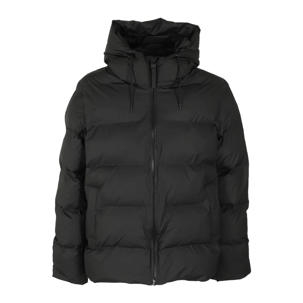 Rains Alta Pufferjas Black Heren