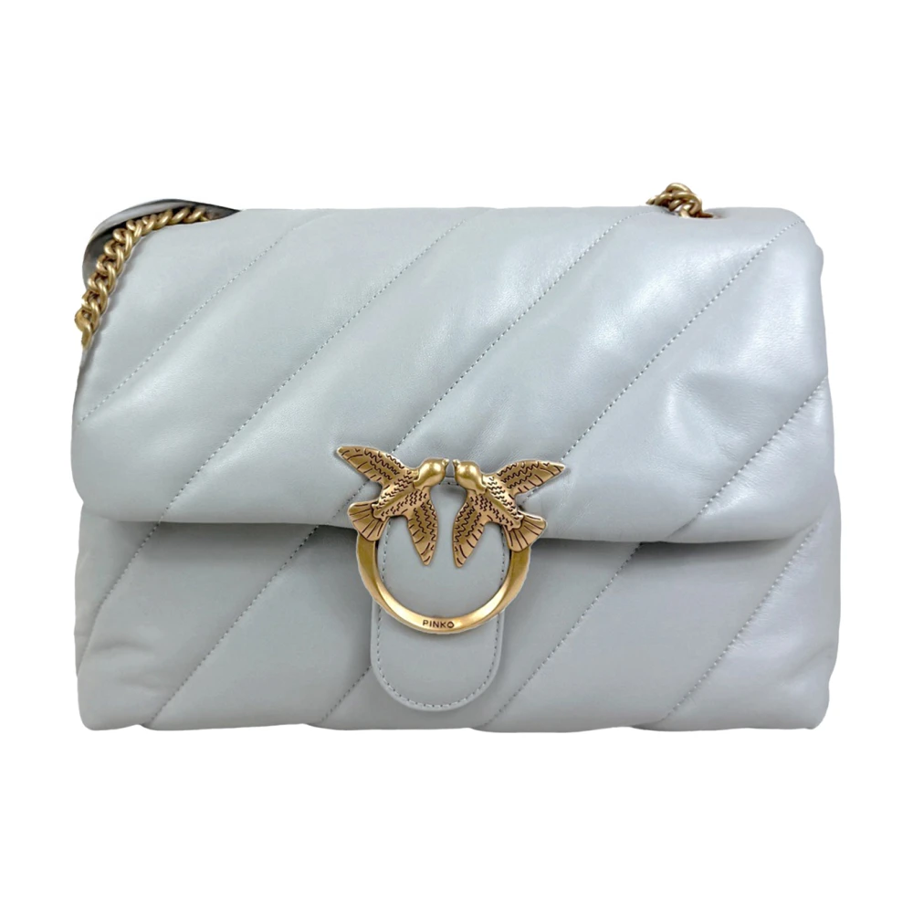 Pinko , Shoulder Bags, Female, Blue, One Size, Shoulder Bags