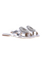 silver-laminated-leather-clogs