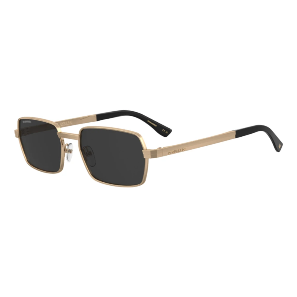 Dsquared2 Men's Yellow Sunglasses, 58 Mm, Rectangle Sunglasses