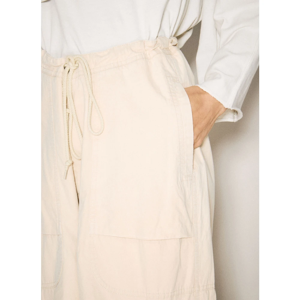 Entire Studios Canvas Cargo Broek Beige Dames