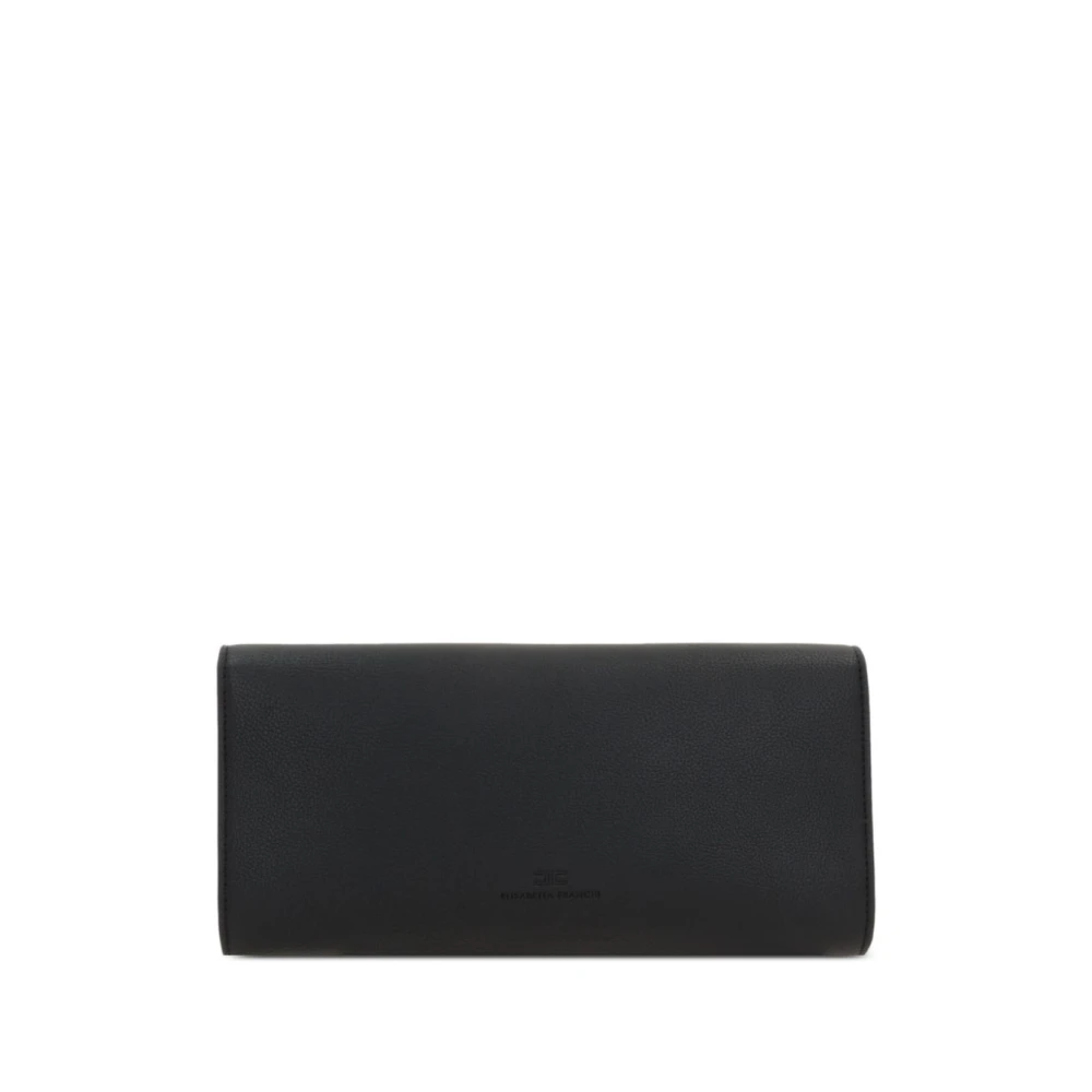Elisabetta Franchi Elegante Nero Clutch Tas Black Dames