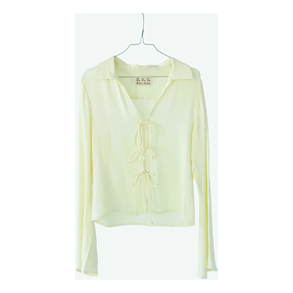 Designers Remix Lucille Stropdas Blouse Beige Dames