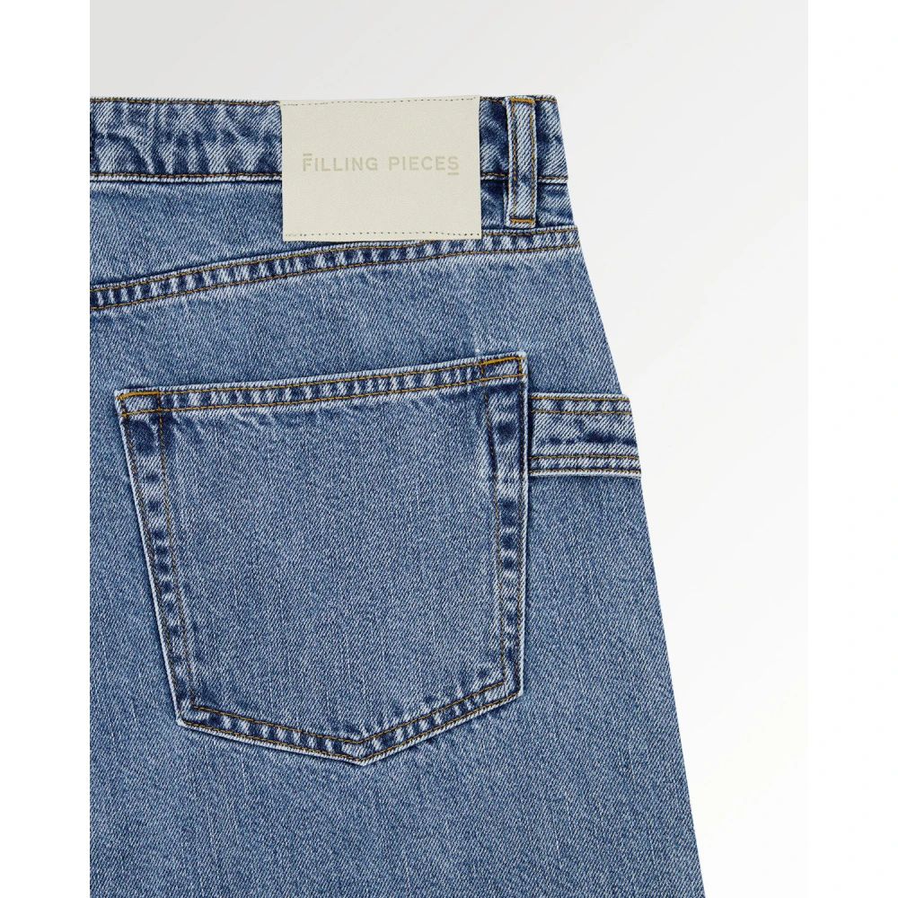 Filling Pieces Denim Pants Indigo Blue Dames