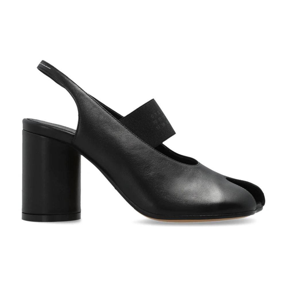 Mm6 Maison Margiela Women's Black Pumps, 7 Uk, Heeled Shoes