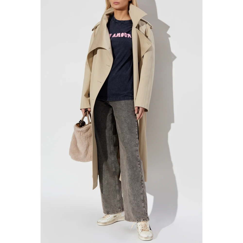 Zadig & Voltaire Gestreept T-shirt Gray Dames